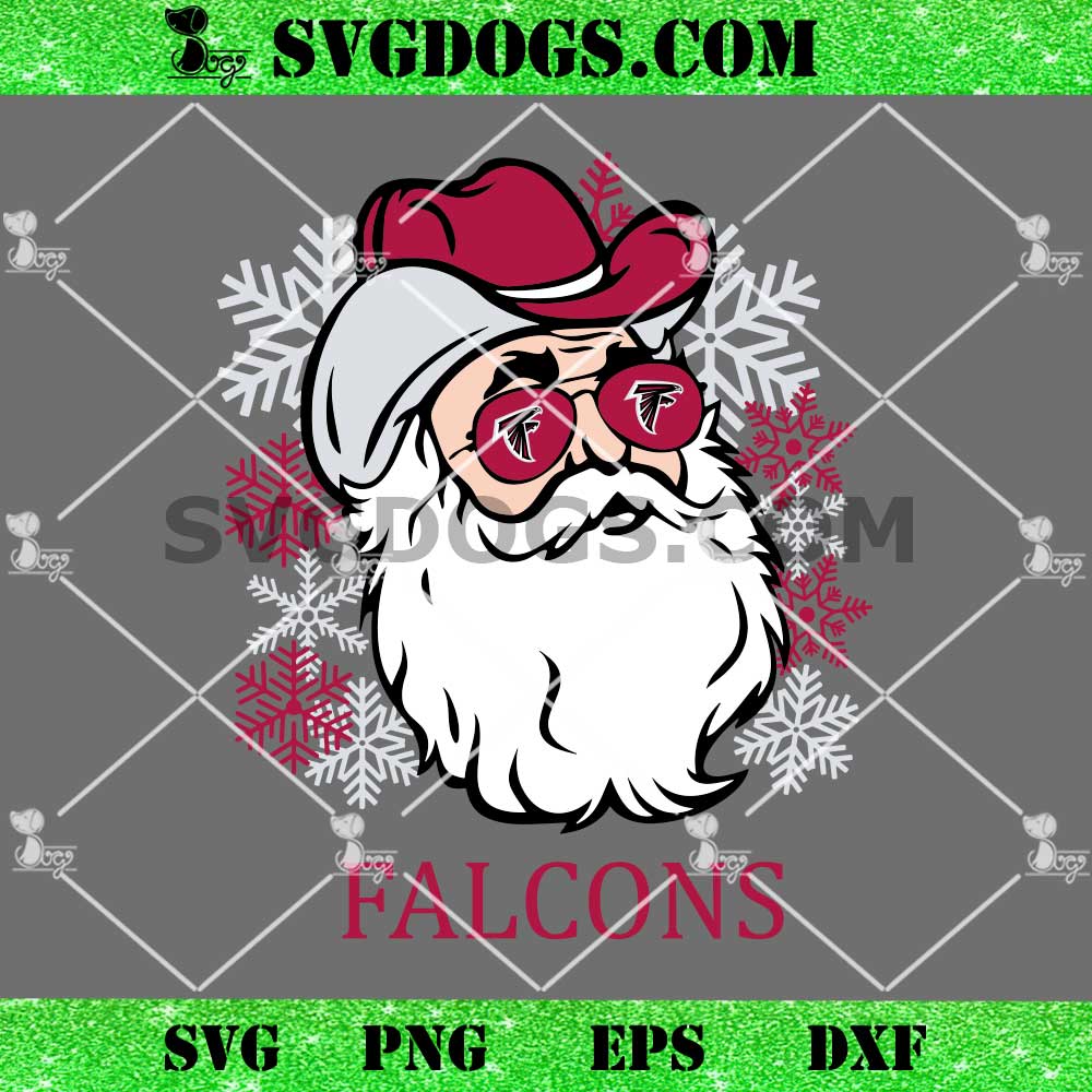Atlanta Falcons Santa Claus SVG, Christmas Atlanta Falcons NFL SVG PNG Atlanta Falcons Santa Claus SVG, Christmas Atlanta Falcons NFL SVG PNG