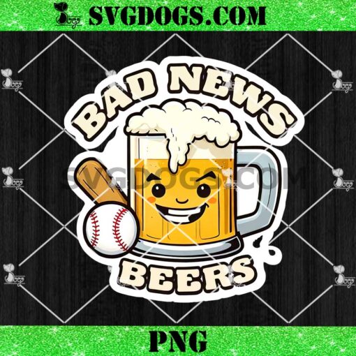 Bad News Beers PNG, Baseball Beers PNG