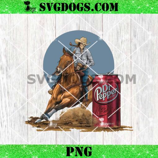 Barrel Racer Dr Pepper PNG, Dr Pepper Racing Christmas PNG
