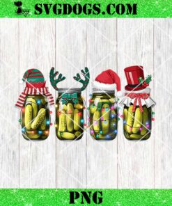 Canned Pickles Christmas Light PNG, Homemade Pickle PNG