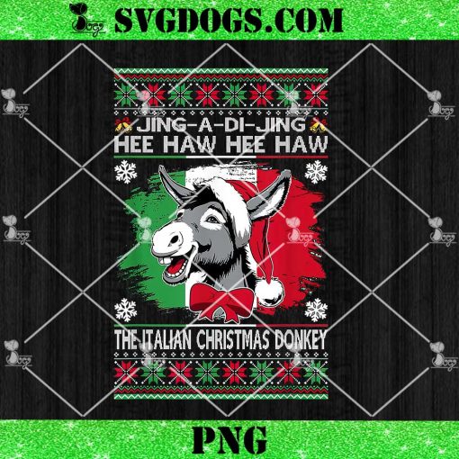 Chingedy Ching Dominick The Italian Christmas Donkey Xmas PNG, Christmas Donkey PNG