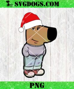 Just Chilling Oh Christmas PNG, Chill Guy Meme PNG