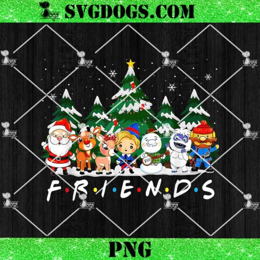 Christmas Friends Santa Rudolph PNG, Christmas Family PNG