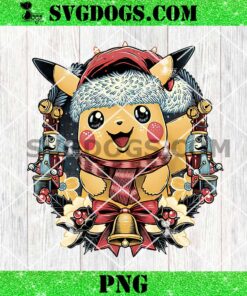 Christmas Pikachu Pokemon PNG, Pikachu Santa PNG