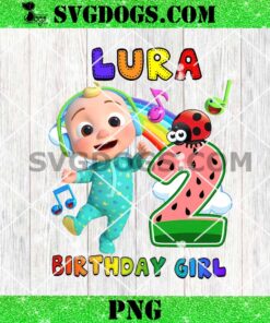 Cocomelon Birthday Girl 2 PNG, Lura Birthday PNG