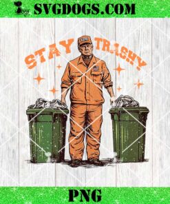 Cool Donald Trump as Garbage Collector PNG, Stay Trashy PNG