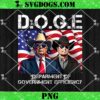 Elon Musk and Trump DOGE Department of Government Efficiency PNG, You’re Fired PNG