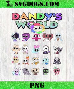 Dandy’s World Christmas PNG, Dandy’s World Salutes PNG