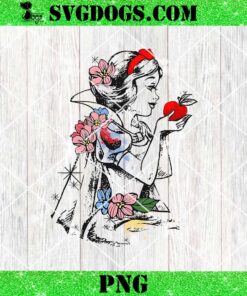 Snow White Tattoo PNG File, Disney Princess PNG