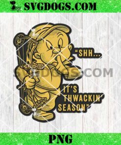 Elmer Fudd It’s Thwackin Season PNG, Elmer Fudd Looney Tunes PNG