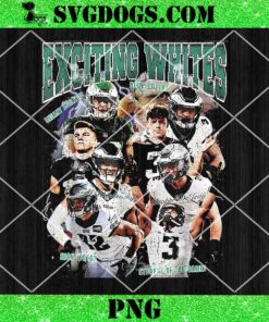 Exciting Whites PNG, Exciting Whites Cooper Dejean Eagles PNG