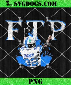 FTP Brian Branch Detroit Lions Middle Finger PNG