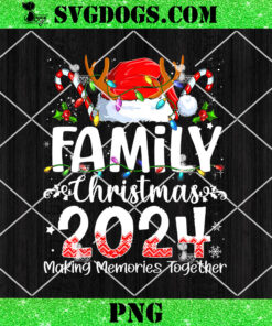 Family Christmas 2024 Matching Squad Santa Elf PNG, Funny Xmas Santa Hat PNG