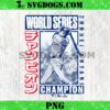 Dodgers World Series 2024 Championship PNG Bundle, Los Angeles Dodgers PNG