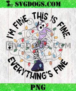 Fear Emotion Inside Out Christmas PNG, I’m Fine This is Fine Everything is Fine Fear Emotion PNG