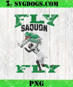 Fly Saquon Fly Football PNG, Philadelphia Eagles PNG