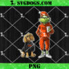 Grinch And Dog Arizona Cardinals Christmas PNG, NFL Arizona Football PNG