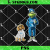 Grinch And Dog Baltimore Ravens Christmas PNG, NFL Baltimore Football PNG