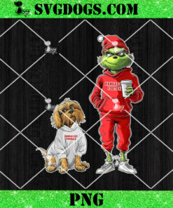 Grinch And Dog Kansas City Chiefs Christmas PNG, NFL Kansas City Football PNG