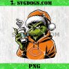 Grinch Carolina Panthers Drink Starbucks PNG, Christmas Panthers NFL PNG