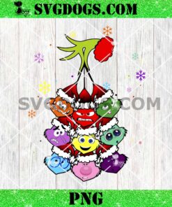 Grinch Hand Christmas Inside Out PNG, Inside Out Christmas PNG