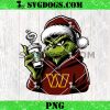 Grinch Detroit Lions Drink Starbucks PNG, Christmas Santa Detroit Lions NFL PNG