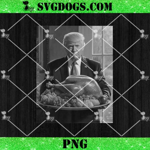 Happy Trump Thanksgiving Turkey PNG, Trumpsgiving Donald Trump Dinner With Turkey PNG