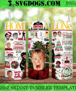 Home Alone Christmas 20oz Tumbler Wrap PNG