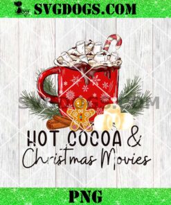 Hot Cocoa and Christmas Movies PNG