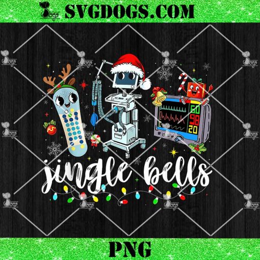 Icu Nurse Christmas PNG, Jingle Bells Tech Nursing Er Dept PNG