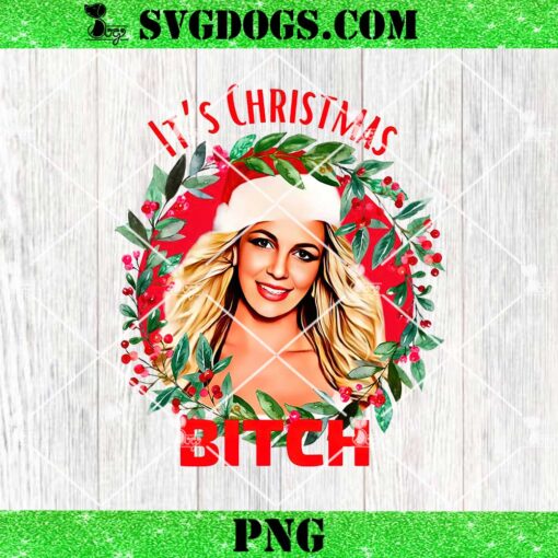 It’s Christmas Bitch PNG, Bitch Singer PNG