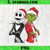 Jack Skellington and Grinch Nutcracker Christmas PNG, Grinch Nutcracker PNG