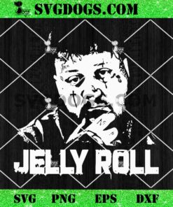 Jelly Roll Vintage Music Country Rock SVG, Jelly Roll Songs SVG PNG