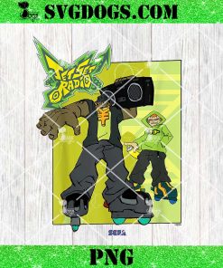 Jet Set Radio duo Combo PNG, YoYo SEGA Dreamcast Video Game PNG