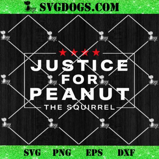 Justice For Peanut The Squirre SVG, Pnut PNut Squirrel Lover SVG PNG