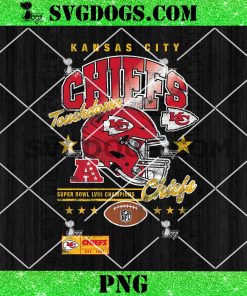 Kansas City Chiefs Super Bowl LVIII Champions PNG, KC Chief Touchdown PNG