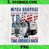 Trump Garbage Truck Vest PNG