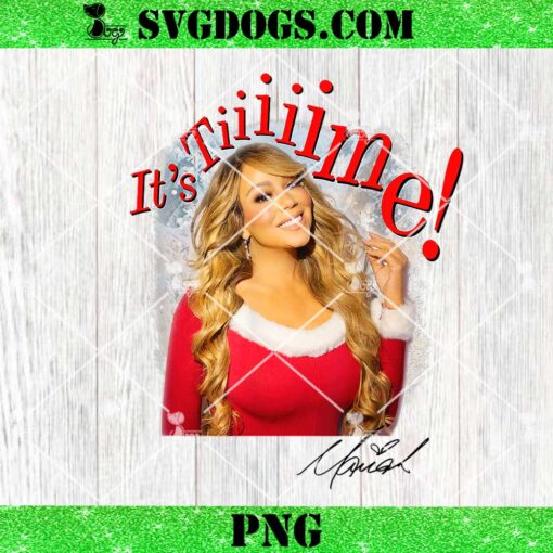 Mariah Carey It’s Time 30th Anniversary PNG, Mariah Carey PNG