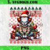 Chucky Christmas Ugly Sweater PNG, Horror Killer Chucky Christmas PNG, Horror Santa Christmas PNG