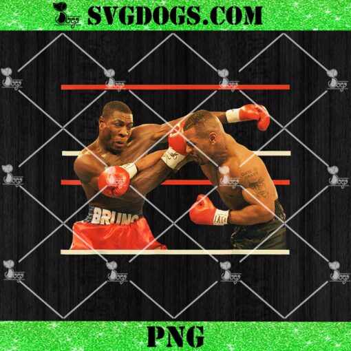 Mike Tyson And Frank Bruno World Title Fight 1996 PNG