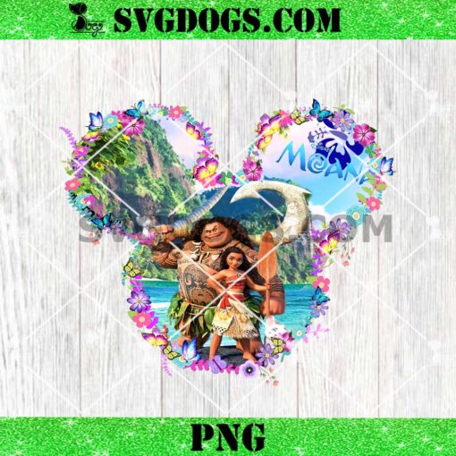 Moana and Maui Mickey Ears PNG, Cool Moana PNG, Disney Moana PNG