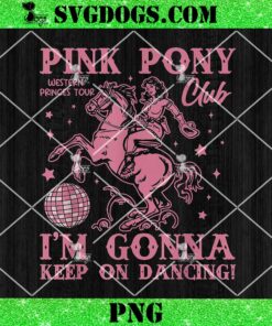 Pink Girl Pony Club I’m Gonna Keep On Dancing PNG, Chappell Roan PNG