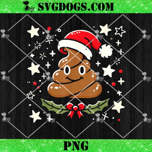 Poop Gag Adult PNG, Christmas Poop Xmas PNG