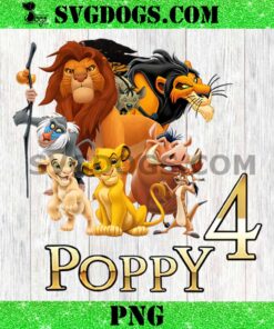 Poppy 4 PNG, Simba Lion King Birthday PNG