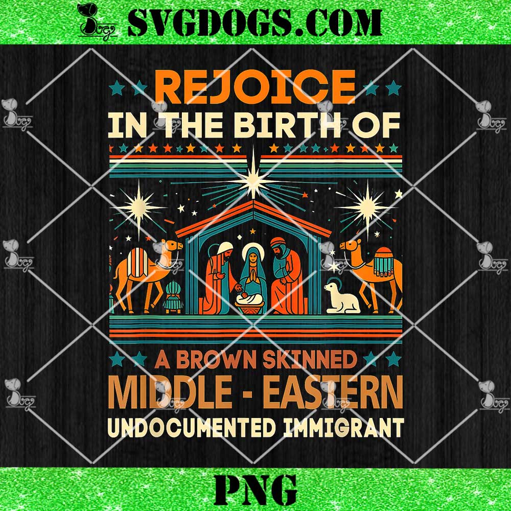 Rejoice In The Birth Of A Brown Skinned Middle Eastern Jesus PNG, Christian Christmas PNG Rejoice In The Birth Of A Brown Skinned Middle Eastern Jesus PNG, Christian Christmas PNG