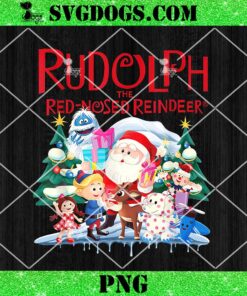 Rudolph The Red Nosed Reindeer Christmas PNG, Special Xmas PNG