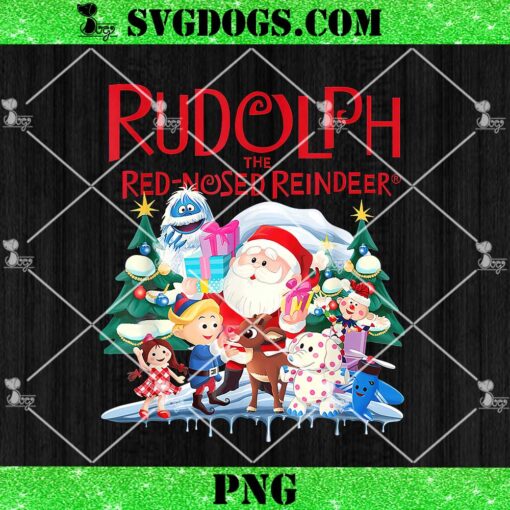 Rudolph The Red Nosed Reindeer Christmas PNG, Special Xmas PNG