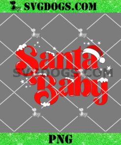 Santa Baby PNG, Christmas PNG