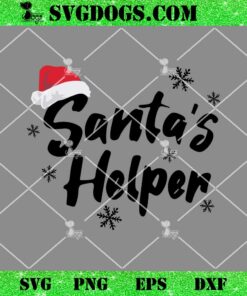 Santa’s Helper SVG, Merry Christmas SVG PNG