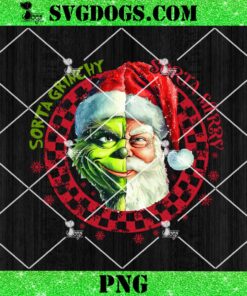 Sorta Grinchy Sorta Merry PNG, Grinch Christmas PNG, Wonderful Time PNG